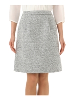 トレビスツィードスカート/ブラック(419)