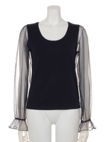 ドットチュールSLV TOP/NVY