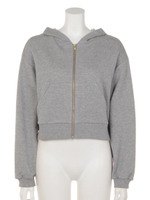 ドルマンショートパーカー/GY