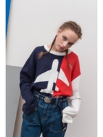 ニット/ネイビー