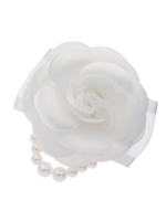 パールカメリアコサージュ/ホワイト系(002)