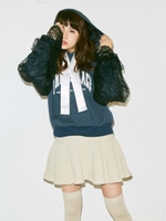 フレアニットミニスカート/IVY