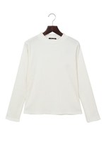 プチハイネックテレコ/ホワイト