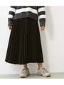 プリーツ マキシスカート/KHA