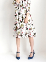 プリントギャザーＳＫ/WH