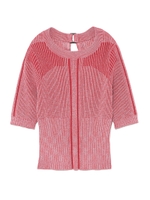 プレーティング配色プルオーバー/PNK