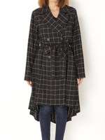 ヘムトレンチコート/MIX