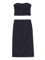 ベアチェックセットアップ/NVY