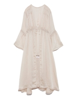 ボリュームロングガウン/OWHT