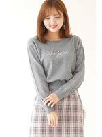 ボンジュールパールニット/トップグレー1(021)