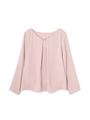 ポインテッドメタルパーツブラウス/ピンク�5(095)