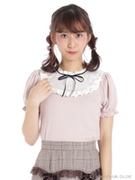 ヨークフリルパフTOPS/ピンク