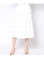 レースMixスカート/ホワイト(001)