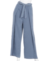 ヴィンテージコールワイドパンツ/サックス