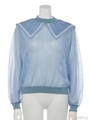 SEETHROUGH SAILOR KNIT/LIGHT BLUE