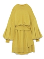 フラッフィーニットワンピース/YEL