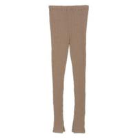 【20%OFF】スリットリブレギンス