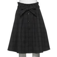 【30%OFF】フロントボタンデザインミディ丈スカート