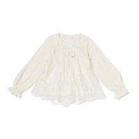 【30%OFF】レース重ねTシャツ