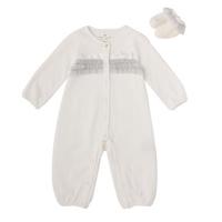 【30%OFF】レイエット チュールラッフルカバーオールアンドソックスセット