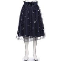 【30%OFF】星柄レースアップチュールスカート
