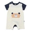 【32%OFF】くまさんポッケロンパース