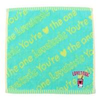 ロゴ柄ミニタオル