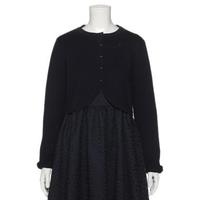 袖リボンニットボレロ