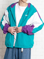 WEGO/フーデッドナイロンブルゾン