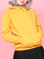 WC/フェイクハイネックプルパーカー