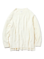 'タオルモコ'スリットプルオーバー/OWHT