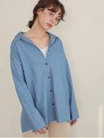 4.5ozデニムシャツ/ライトインディゴ