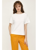 BACK TIE T／SH/WHT