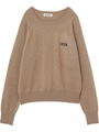 BASIC KNIT TOP/ベージュ