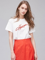 BLOUSE by geoffrey J Finch/Heaven tee/ホワイト