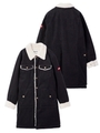 BOA LONG JACKET/ブラック