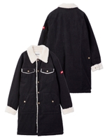 BOA LONG JACKET/ブラック