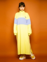 BRAVE DINOSAUR SWEAT OP/YELLOW×LIGHT BLUE