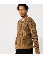 CABLE COLOR KNIT/柄CAM5