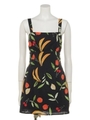 CALYPSO MINI DRESS/BLACK FRUITBOWL