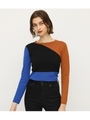 COLOR BLOCK HG TOPS/M/BLK7