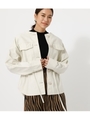 DRAWSTRING POCKET JACKET/L/BEG1