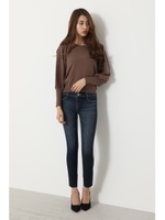 Dress Fit H／W DENIM skinny PT/BLU