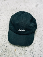EMB CAP／oblekt刺繍キャップ/ブラック