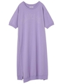 EMBROIDERY LOGO DRESS/パープル