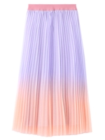 GRADATION PLEATED SKIRT/ピンク