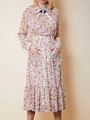 Golden Age Midi Dress/CREAM