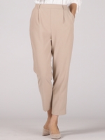 HAKIYASEタックパンツ/ベージュ