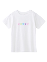 HEARTS S/S BABY TEE/ホワイト