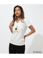 HI DONALD Vneck TEE/O/WHT1